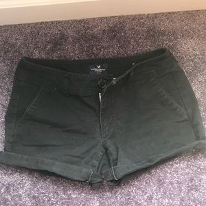 Black American Eagle Shorts